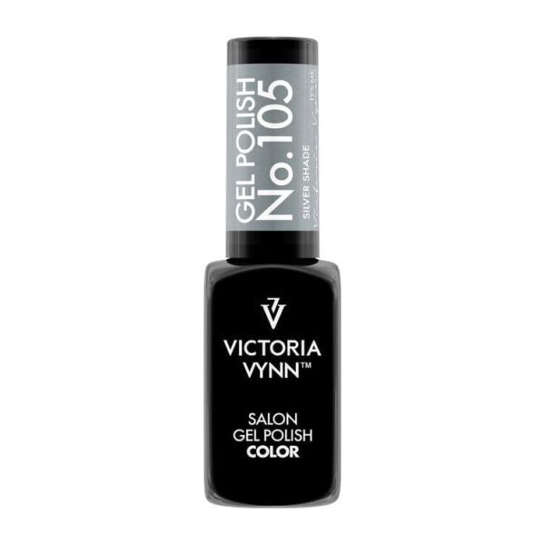 GEL POLISH COLOR 105CPE SILVER SHADE