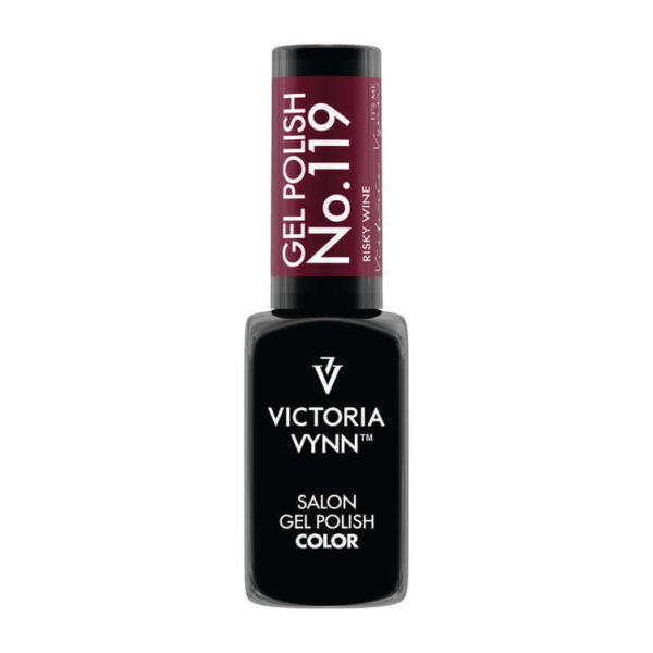 GEL POLISH COLOR 119C RISKY WINE