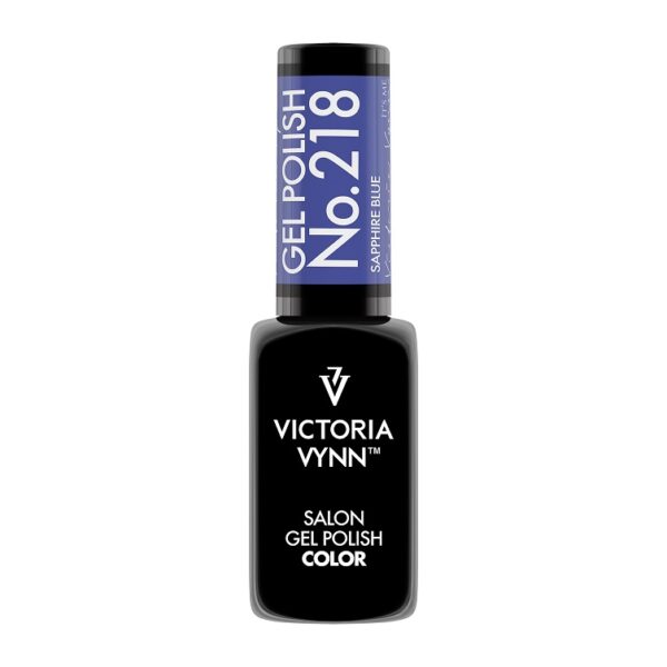 GEL POLISH COLOR 218C SAPPHIRE BLUE