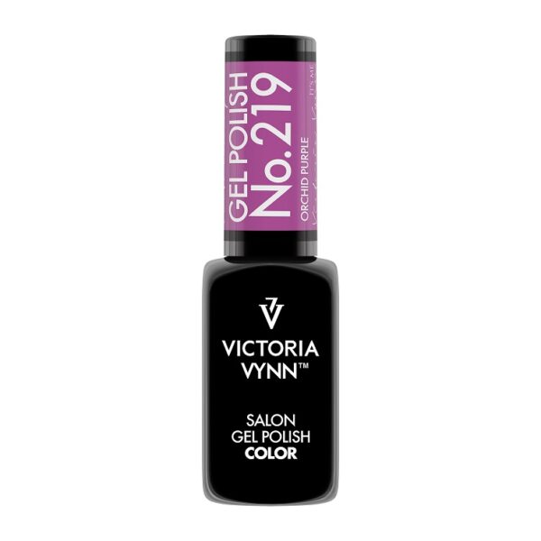 GEL POLISH COLOR 219C ORCHID PURPLE