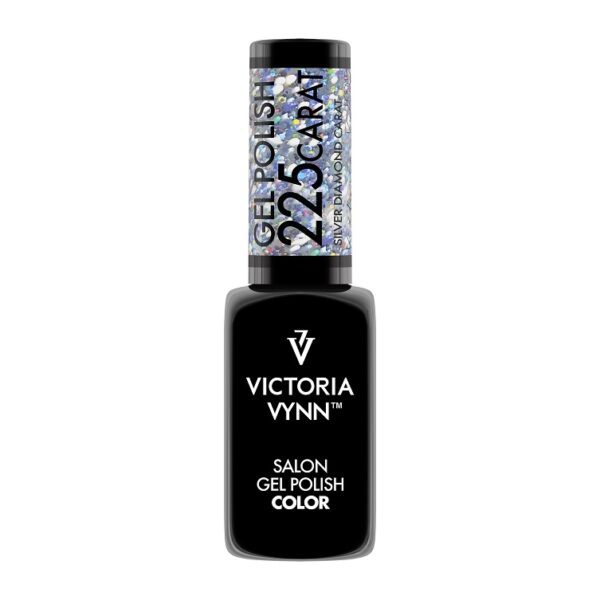 GEL POLISH COLOR 225GSH CARAT SILVER DIAMOND