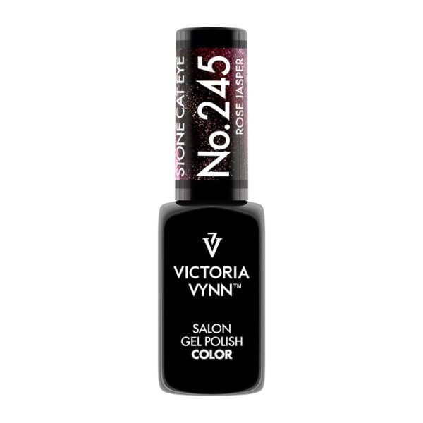 GEL POLISH COLOR 245M STONE CAT EYE ROSE JASPER