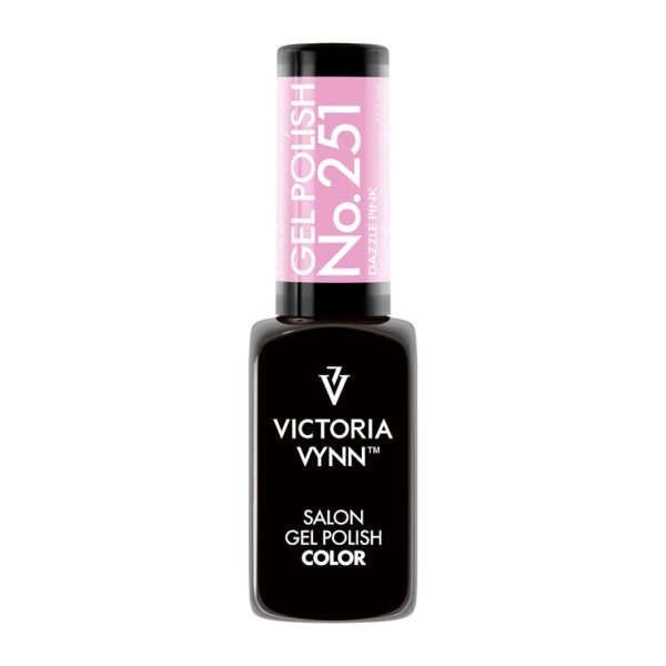 GEL POLISH COLOR 251C DAZZLE PINK