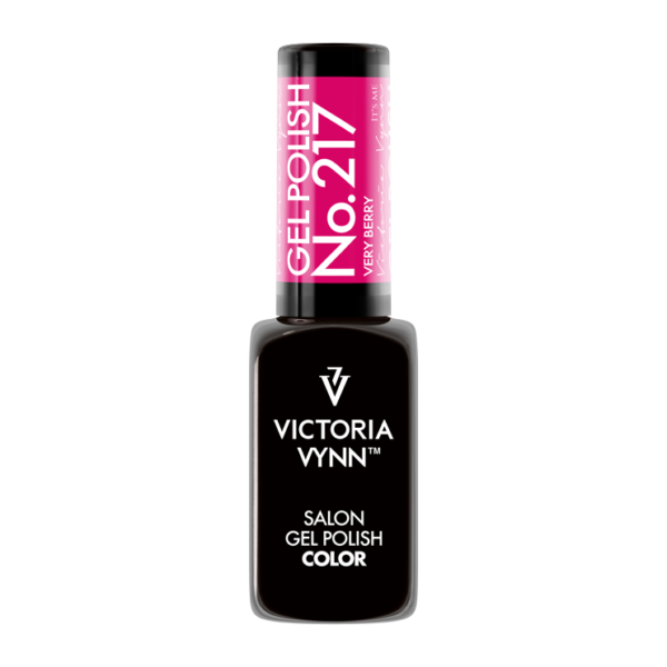 GEL POLISH COLOR 217C VERY BERRY