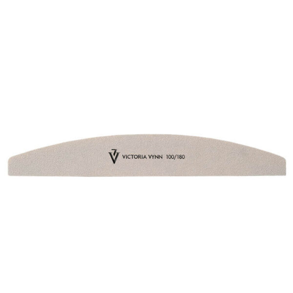 WHITE CRESCENT NAIL FILE 100/180