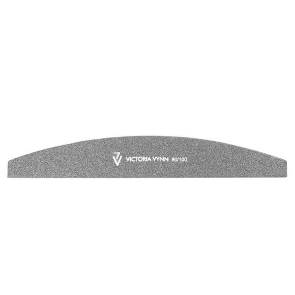 BLACK CRESCENT NAIL FILE 80/100